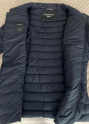 Жіночий пуховик weekend max mara синій