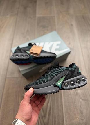 Nike air max dn black white-hyper cobalt-rage green