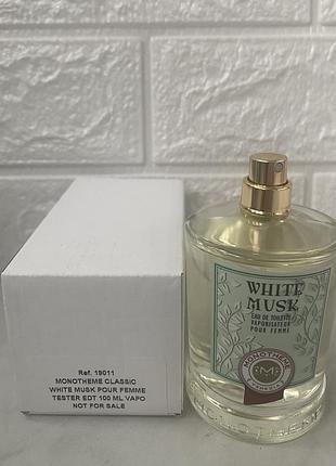 White musk 100 мл тестер унісекс туалетної води