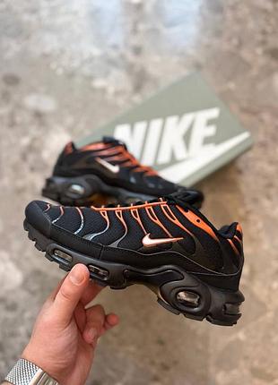 Nike air max tn plus black orange