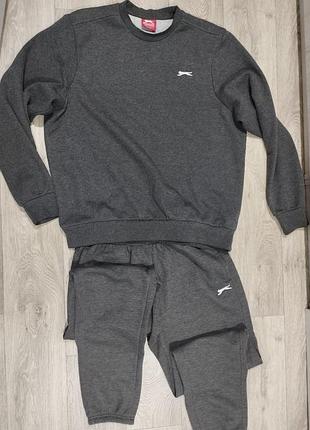 Спортивний костюм slazenger (l;50 розмір ) штани + толстовка оригінал