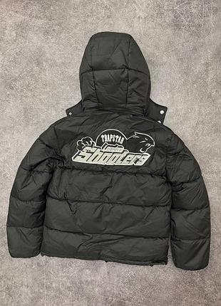 Пуховик черный куртка trapstar tsl london puffer jacket black