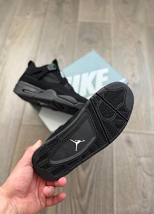 Nike air jordan retro 4 high "black cat" 8
