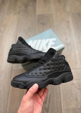 Nike jordan 13 retro "total black altitude"