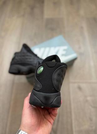 Nike jordan 13 retro "total black altitude" 4