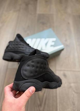 Nike jordan 13 retro "total black altitude" 5