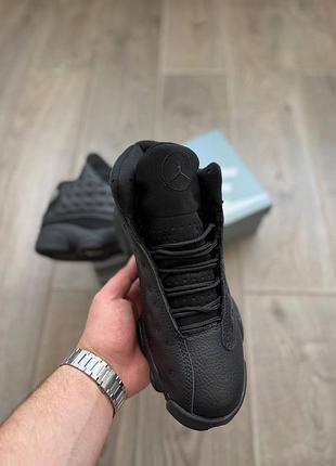 Nike jordan 13 retro "total black altitude" 7
