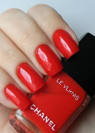 Лак для нігтів chanel le vernis 634 arancio vibrante