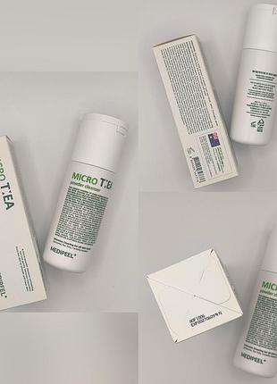 Глубоко очищающая энзимная пудра medi peel micro tea powder cleanser 70g