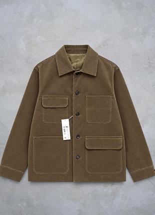 Плотный вельветовый жакет куртка arket × cos × uniqlo