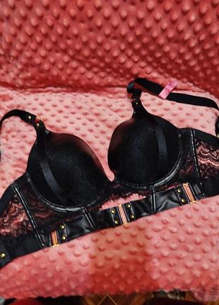 Бюстгальтер жіночий hunkemöller private collection 70e чорний з пуш-апом