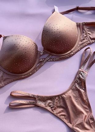 Комплект білизни бюст+трусики victoria’s secret оригінал