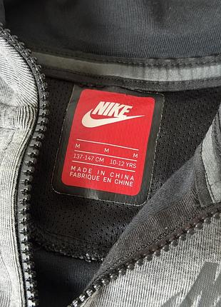 Кофта зіп худі дитяча nike tech fleece оригінал 2