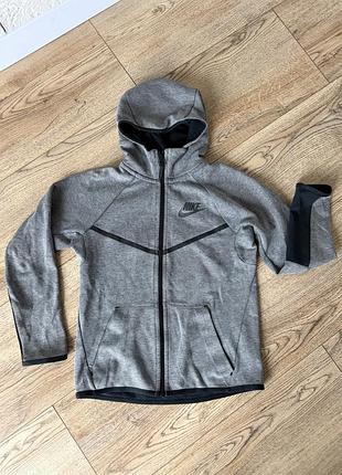 Кофта зіп худі дитяча nike tech fleece оригінал