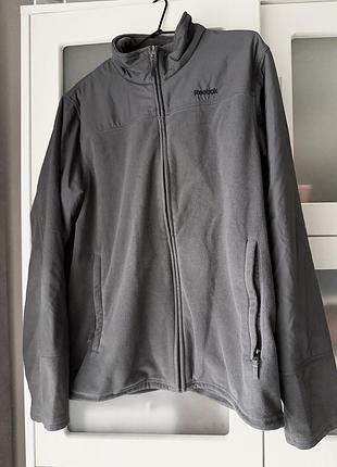 Чоловіча флісова кофта reebok графітова