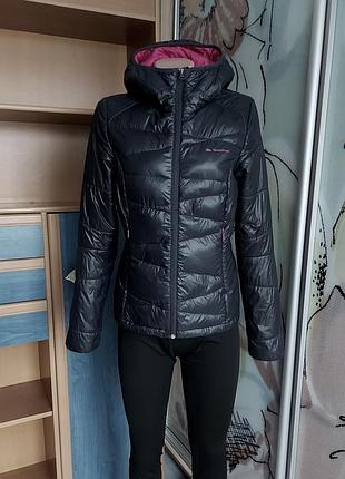 Легкая, теплая, влагозащитная стеганая куртка, 42-44, полиамид, decathlon