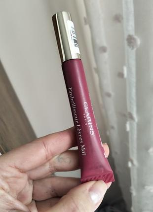 Блиск для губ clarins velvet lip perfector