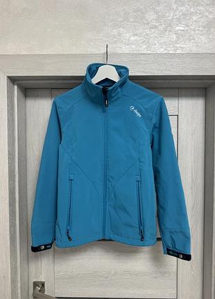 Куртка софтшел sherpa блакитна