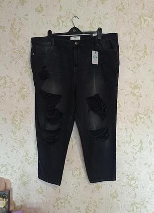 Джинсы 👖 mom батал 24