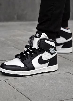 Чоловічі кросівки nike air jordan 1 winter🤍