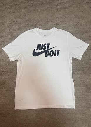 Футболка nike just do it l big logo