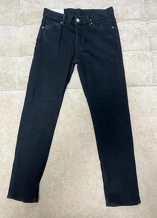 Джинси чорні slim&denim w30 l30