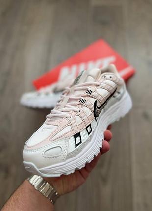 Nike p-6000 pink white black 5