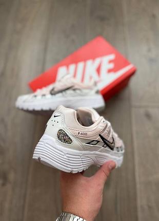 Nike p-6000 pink white black 3