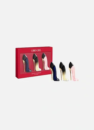 Набір мініатюр парфумів carolina herrera good girl для жінок