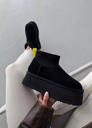 Уггі ugg mini dipper | black luxury