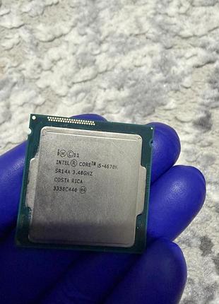 Процесор intel core i5-4670k (sr14a) 3.4 ghz lga 1150