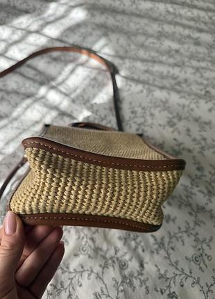 Плетена сумка кроссбоді h&m 7