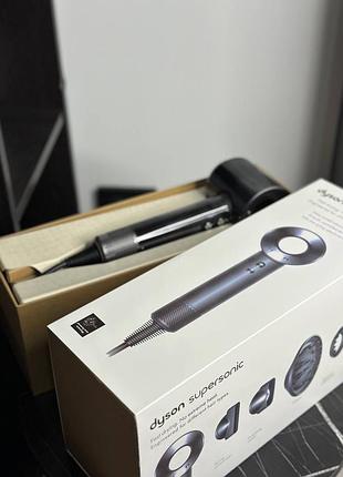 Фен dyson hd08 supersonic black/nickel