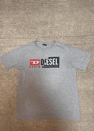 Футболка diesel big logo l