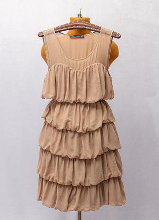 Легка напівпрозора сукня bubble dress ✂️zara woman, made in china 📍розмір eur s, деталі у описі