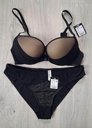 Комплект жіночої білизни balaloum чорний 90c xxl