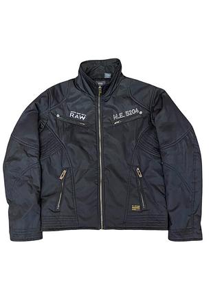 Чоловіча демісезонна куртка g-star raw чорна розмір l