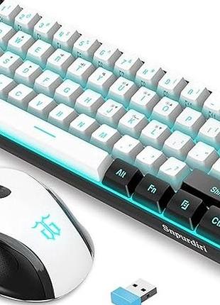 Комплект из беспроводной игровой клавиатуры и мыши snpurdiri 2.4g — в наличии ta099