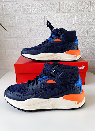 Високі осінньо-зимові кросівки puma x-ray mid wtr jr, оригінал