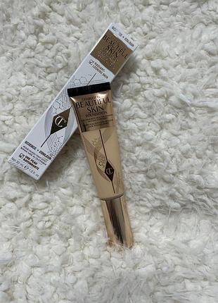 Тональная основа charlotte tilbury beautiful skin foundation, 2 warm, 30 мл