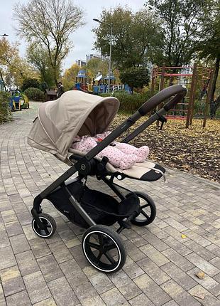 Cybex balios s lux 2 в 1 almond beige 2025