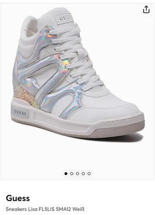 Кросівки guess на високій платформі 8