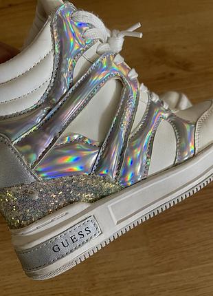 Кросівки guess на високій платформі 5