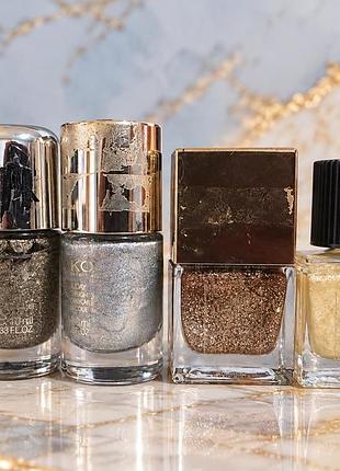 Лаки для нігтів kiko milano з блискітками 
10 мл