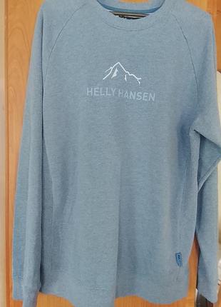 Жіночий світшот helly hansen блакитний