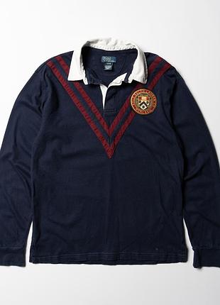 Polo ralph lauren kids boys vintage bleecker madison rugby shirt polos long sleeve&nbsp; [kmh017511]