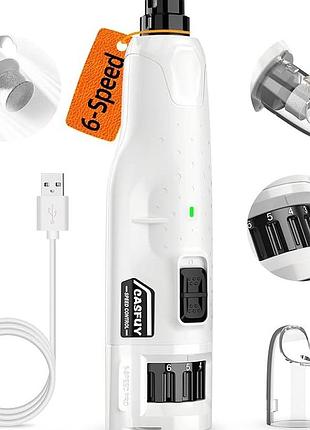 6-скоростной гриндер для когтей с 2 led-фонарами для больших, средних и маленьких собак/котов — в наличии ta139
