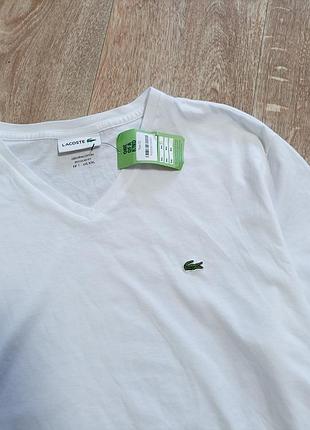 Мужская коттоновая футболка от lacoste