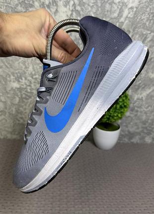 Nike zoom structure 21 кроссовки 44 размер беговые серые 8