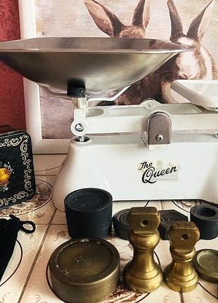 Вінтажні кухонні ваги weylux моделі «the queen»